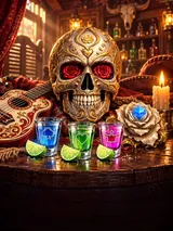 Golden Skulls